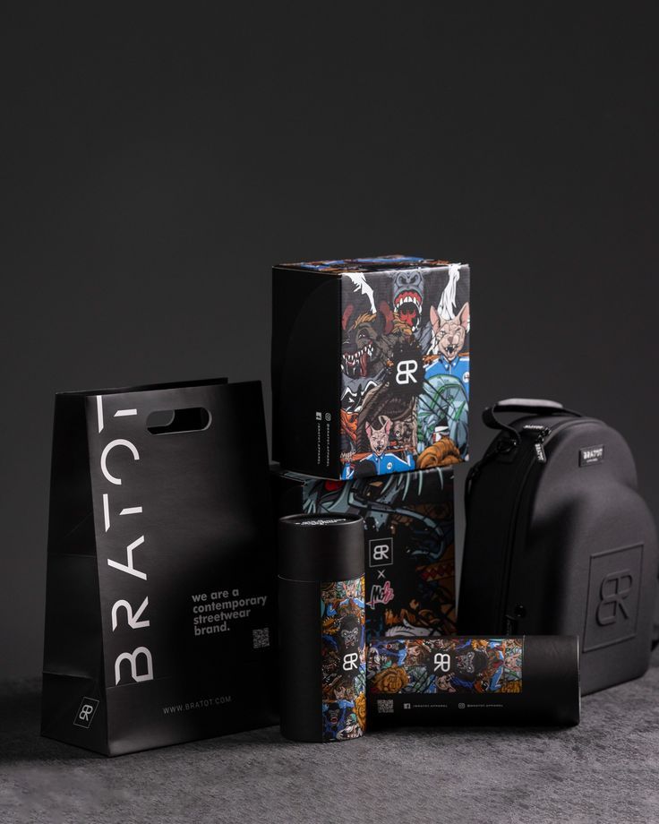 Packaging and Merch Designing